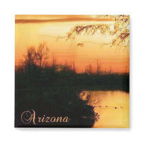 orange sunset w/arizona text magnets by mrsrnj orange sunset w/arizona text magnets