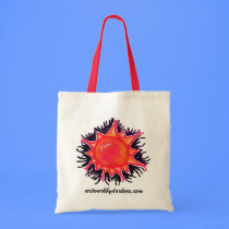 Orange Sunshine bags by artworkbydarlene Orange Sunshine bags
