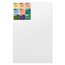 Orange Tabby Cat Stationery Paper