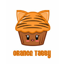 Orange Tabby Cupcake t-shirts by catfoxdesign Orange Tabby Cupcake t-shirts