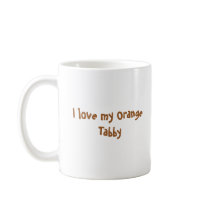Orange Tabby Kitten Coffee Mug