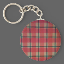 Orange Tartan keychains