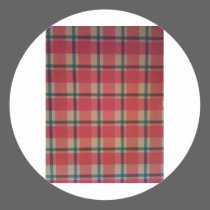 Orange Tartan stickers