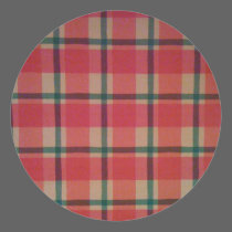 Orange Tartan stickers