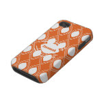 Orange Tear Drop Any Color Personalized iPhone Tough Iphone 4 Covers