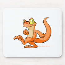 Orange Techo on a quest mousepads