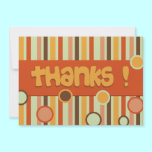 orange thank you invitations