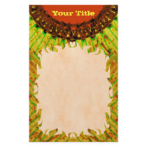 Orange TieDye Stationery