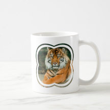 Orange Tiger Coffee Mug