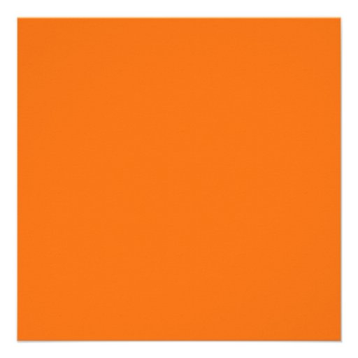 Orange Tiger Lily Bridal Shower Invitations