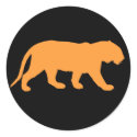Orange Tiger stickers
