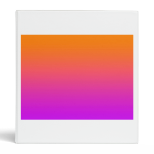 orange top purple bottom gradient DIY background Binder
