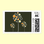Orange Trees Stamp