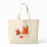 ORANGE TRIO TOTE BAG