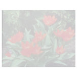 Orange Tulip, (Tulipa Acuminata) flowers Letterhead Design