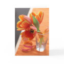 Orange Tulips cards