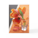 Orange Tulips cards
