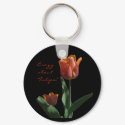 Orange Tulips keychains
