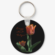Orange Tulips keychains
