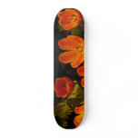 Orange Tulips Skateboard