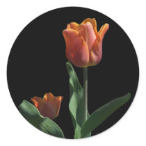 Orange Tulips stickers by kokobaby Orange Tulips stickers