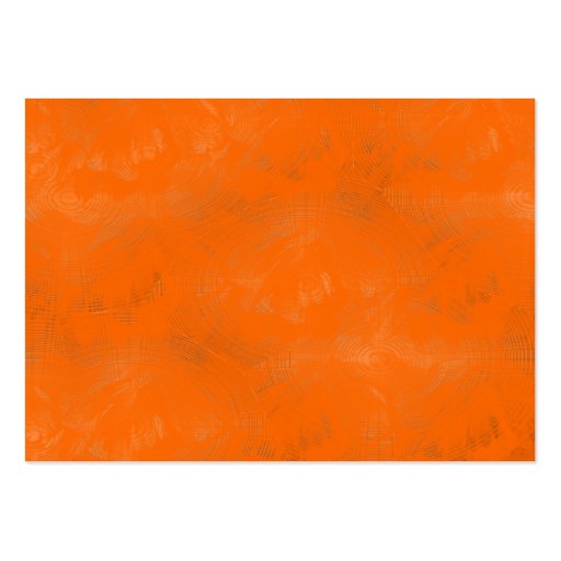 Orange Wash - Customized Business Card Template (back side)