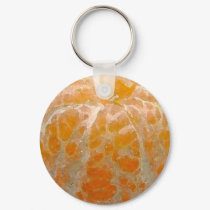 Orange Watercolor - Key Chain keychains by monkley_designs Orange Watercolor - Key Chain keychains