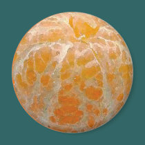 Orange Watercolor  - Magnet