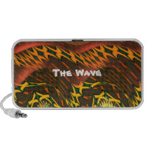 Orange Wave speakers