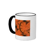 Orange Wheels mugs