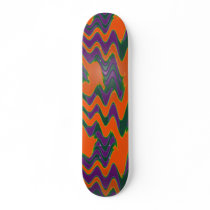 orange wild skate board decks