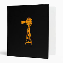 Orange Windmill.png 3 Ring Binders