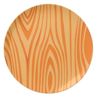 Orange wood pattern
