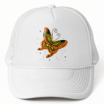 Orange & Yellow Butterfly hats