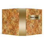 Orange/Yellow Grunge Binder
