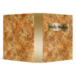 Orange/Yellow Grunge Binder