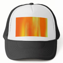 Orange & Yellow Motion Blur: Trucker Hat