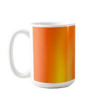 Orange & Yellow Motion Blur: Mugs