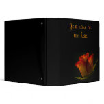 Orange & Yellow Rose Binders