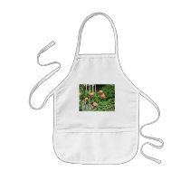 Orange/Yellow Rose Bush aprons