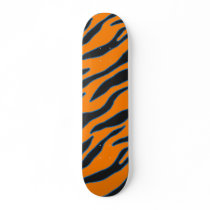 orange zebra skateboards by squirttiff09 orange zebra skateboards