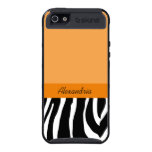 Orange Zebra Stripe Skinit iPhone 5 Case