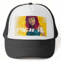 OrangeGirl ROCK IT Hat by revonthem OrangeGirl ROCK IT Hat