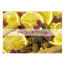 Oranges and Spices • Christmas Profilecard