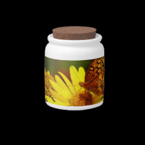 Oranges and Yellow Candy Jar candy jars