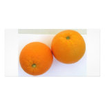 ORANGES BOUNCING CUSTOMIZED PHOTO CARD