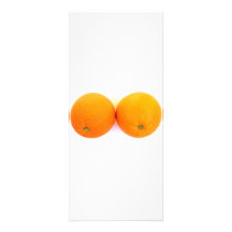 ORANGES BOUNCING FULL COLOR RACK CARD