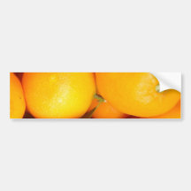 oranges bumper sticker
