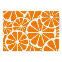 oranges. cards