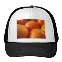 ORANGES FRESH FRUIT HEALTHY BUNCHES PHOTOGRAPHY FO MESH HATS